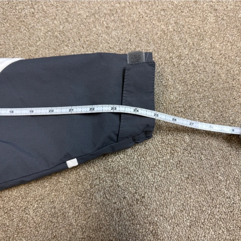 Columbia: Kids Omni Heat Gray / Ivory Insulated Hooded Winter Jacket, Size 10/12